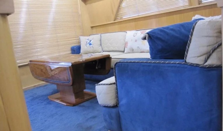 60 Bertram Main Salon Port Aft