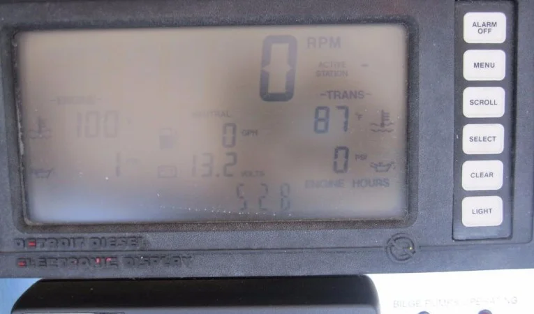 60 Bertram Engine Hours