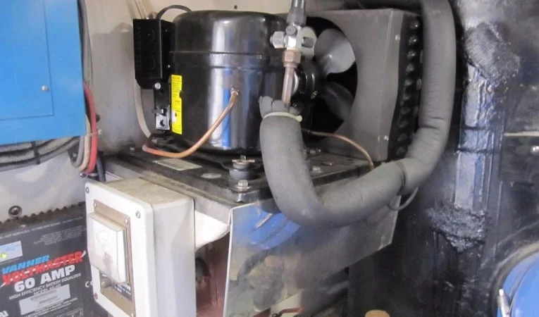 60 Bertram Engine Room