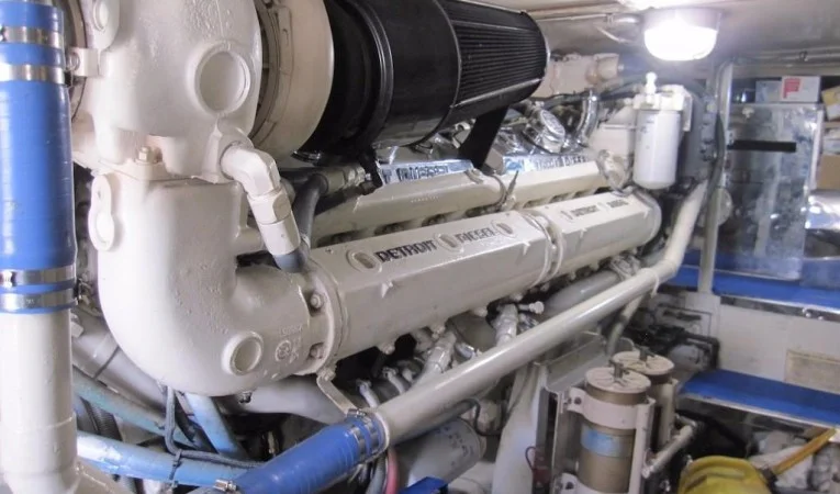 60 Bertram Port Engine