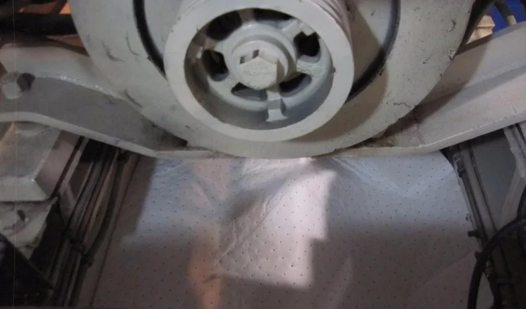 60 Bertram Under Engine Detail