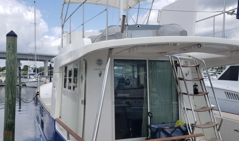 42 Beneteau Topside waxed & detailed 03-25-19