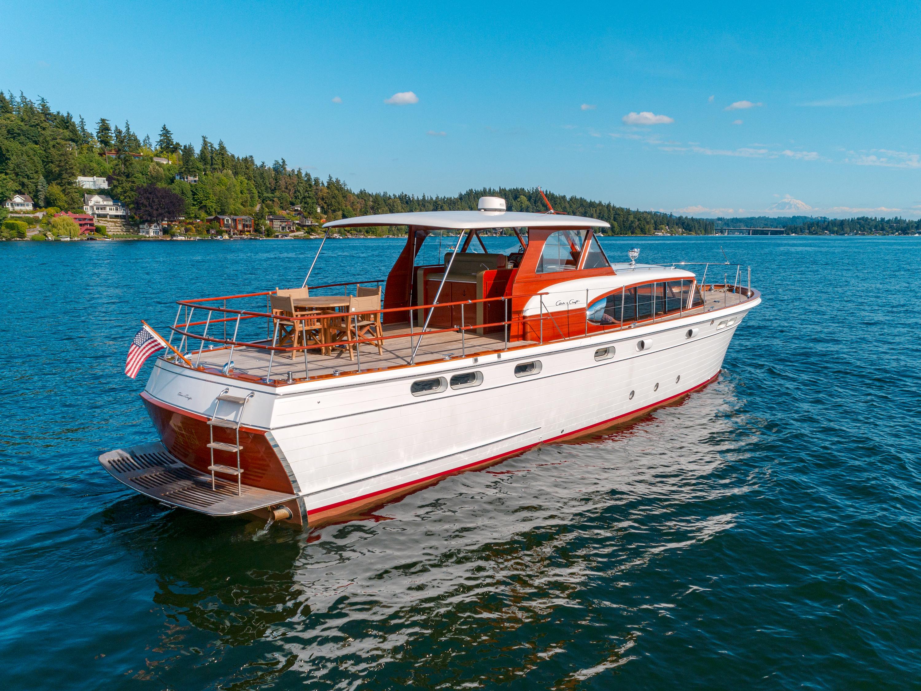 55 Chriscraft 1957 At Last Seattle, Washington Sold on 20210712 by