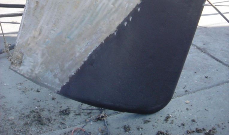 64 Custom Schooner Stainless Steel Centerboard