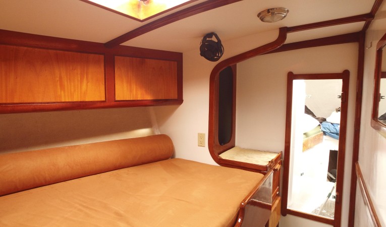 64 Custom Schooner Port Forward Cabin