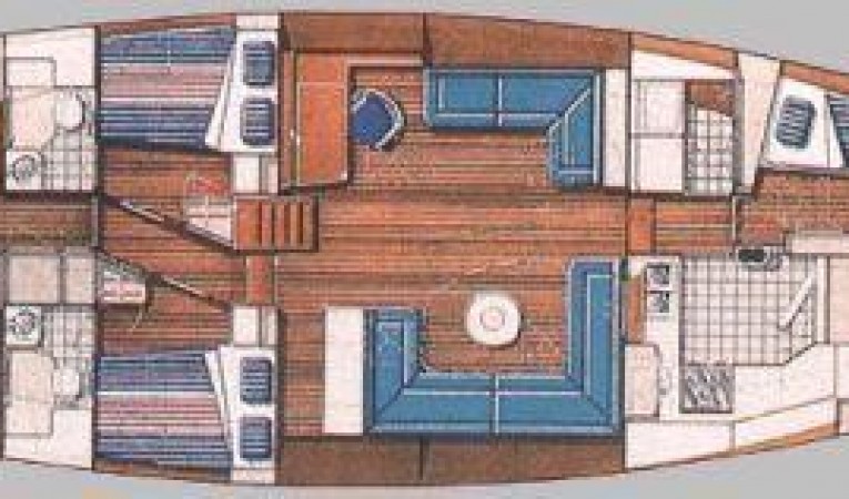68 Irwin drawing of interior