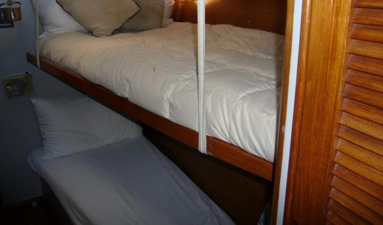 68 Irwin forward port cabin- facing aft