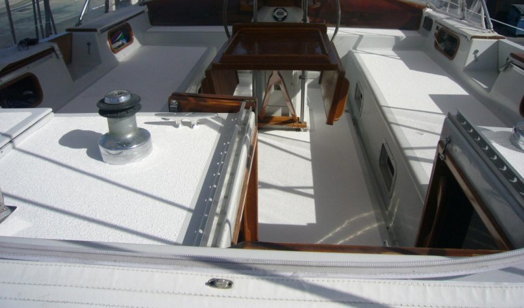 68 Irwin cockpit painted