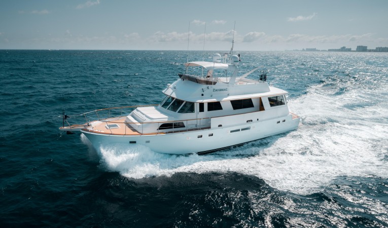 63 Hatteras Port Running