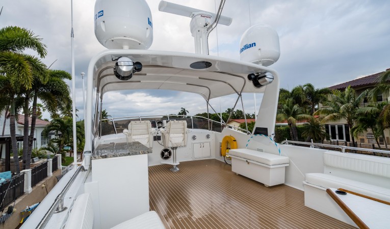 63 Hatteras Flybridge 2