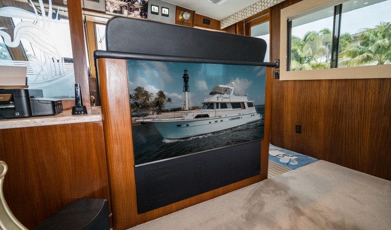 63 Hatteras 49" Samsung TV