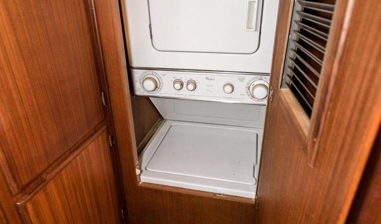 63 Hatteras Washer and Dryer