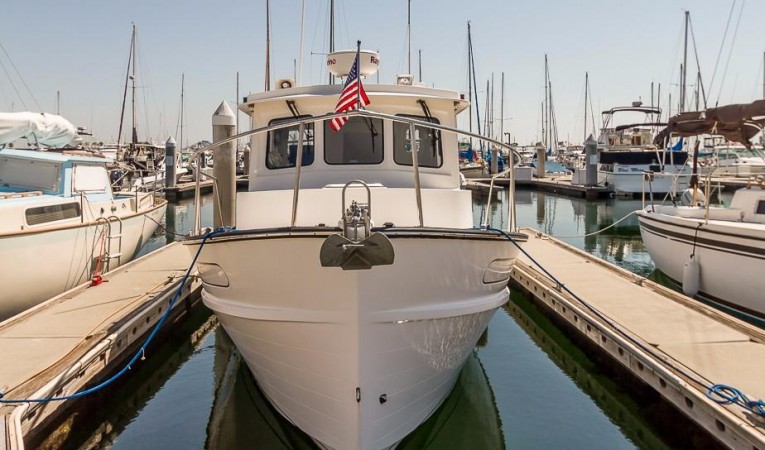 26 Nordic Tugs Bow