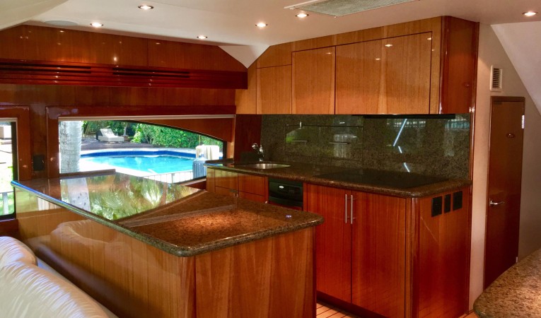 64 Hatteras Galley