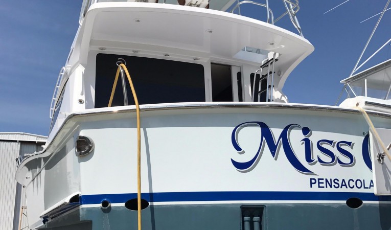 64 Hatteras April 2017 Haul Out