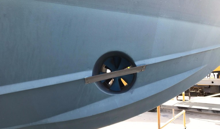 64 Hatteras Fresh Bottom Paint 2017