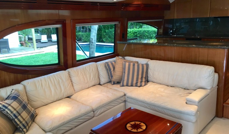 64 Hatteras Salon Sofa