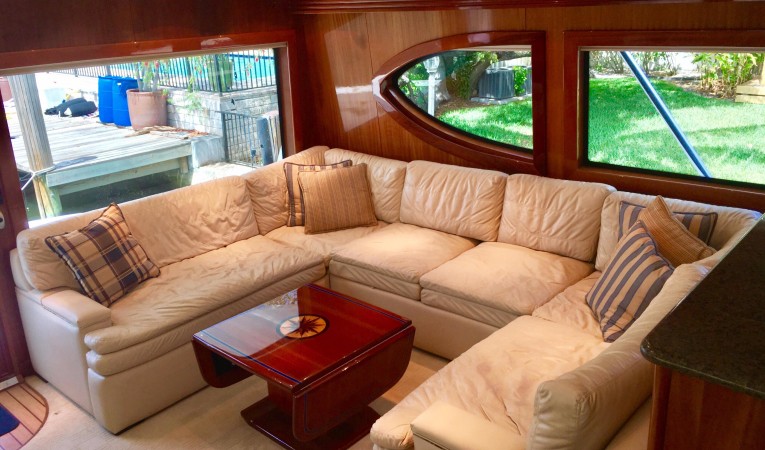 64 Hatteras Salon Sofa