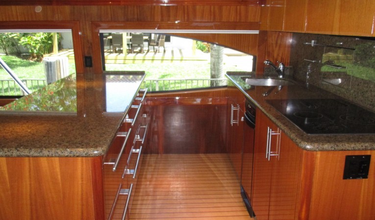 64 Hatteras Galley