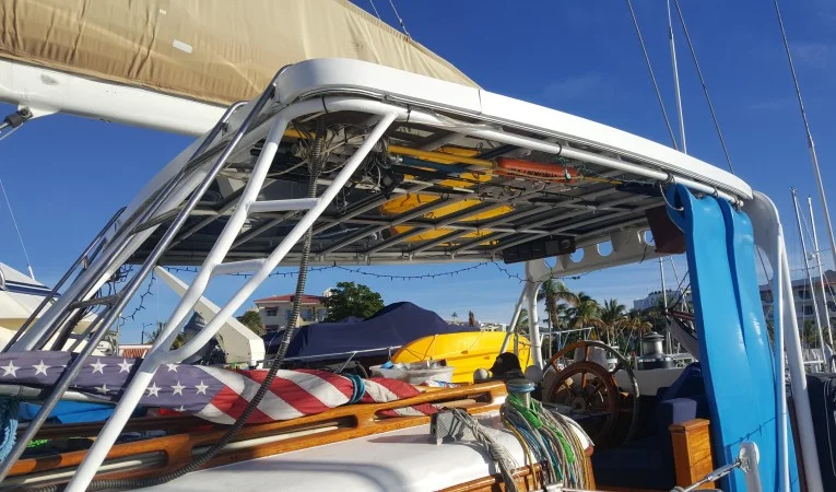 61 Abeking & Rasmussen Solid Bimini Top