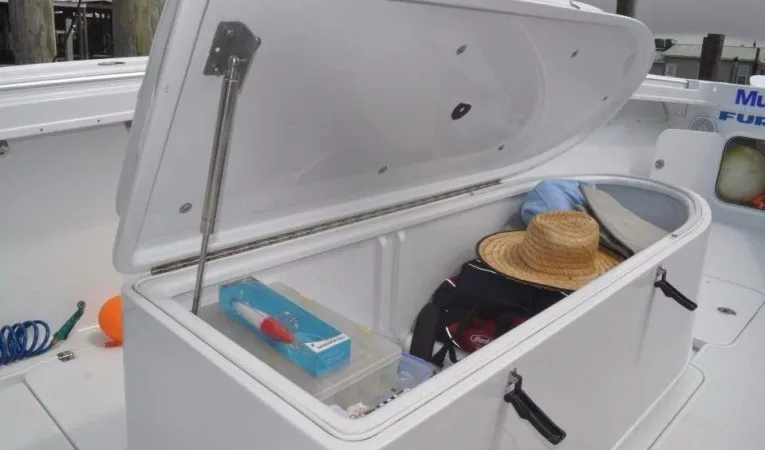 36 Yellowfin Coffin Box