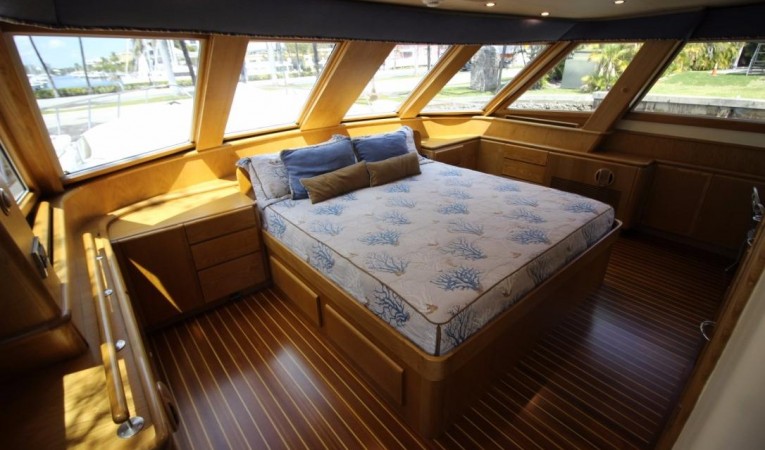 81 Huckins On deck master stateroom