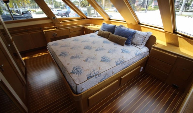 81 Huckins on deck master stateroom