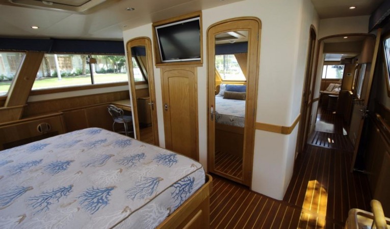 81 Huckins On deck master stateroom