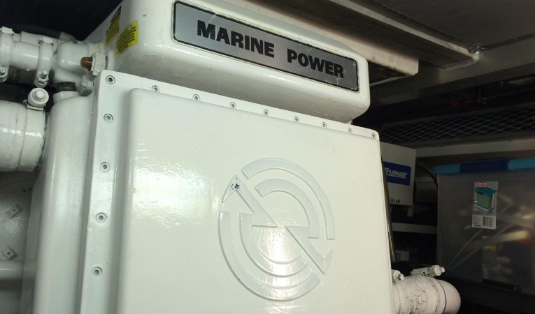 43 Viking Engine Room