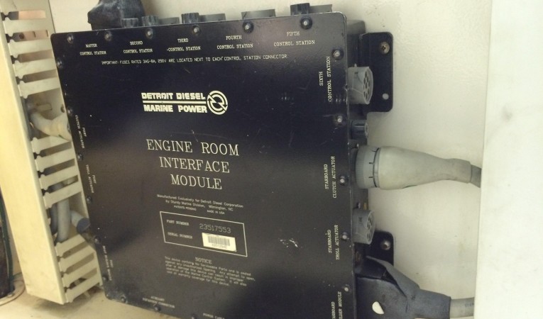 43 Viking Engine Room