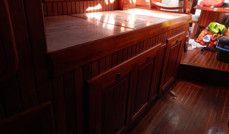 52 Hans Christian Galley counter space