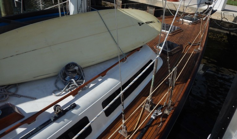 52 Hans Christian Forward deck