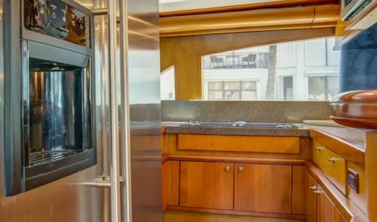 76 Palmer Johnson Galley with JennAir Appliances