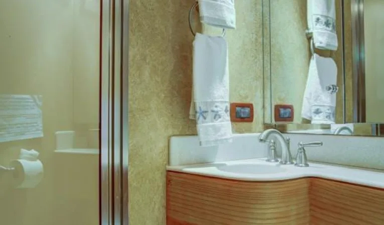 76 Palmer Johnson Guest Cabin Head w/Separate Shower