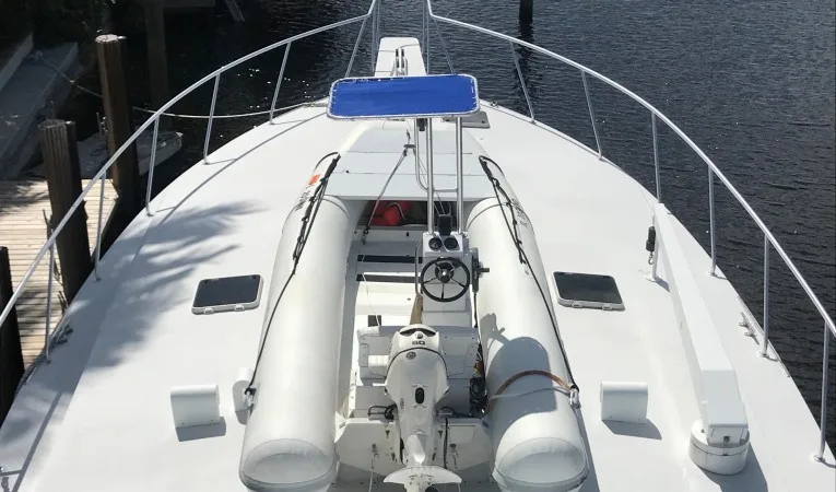 76 Palmer Johnson Novurania Tender and Davit