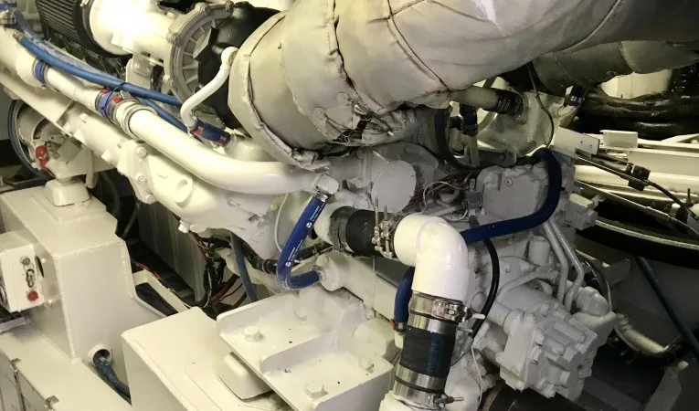 76 Palmer Johnson Starboard Engine