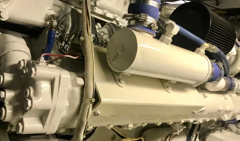 76 Palmer Johnson Port Engine (outboard side)
