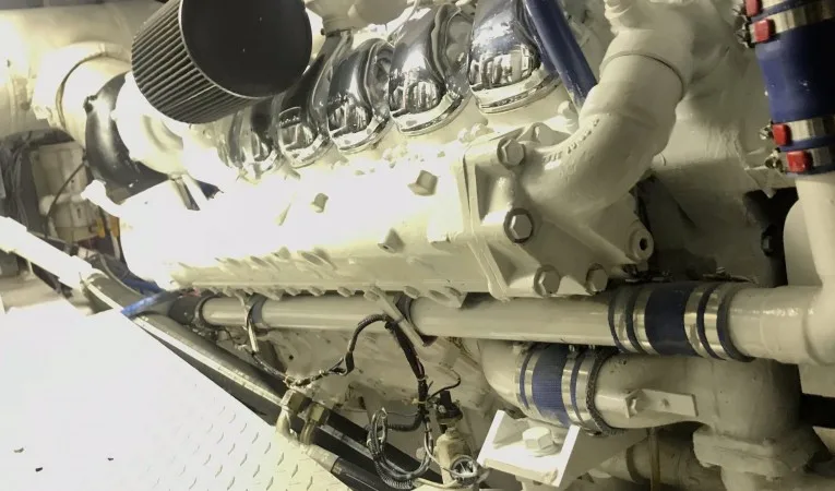 76 Palmer Johnson Starboard Engine (outboard side)