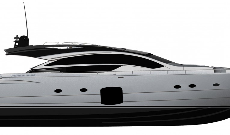 82 Pershing Manufacturer Provided Image: Pershing 82 Profile