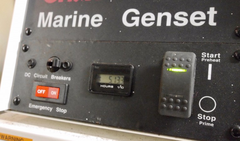 51 Riviera Generator hours (as of 9/2017)