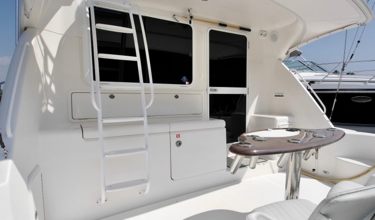 51 Riviera Cockpit with rocket launcher