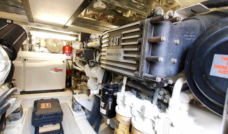 51 Riviera Caterpillar Engines