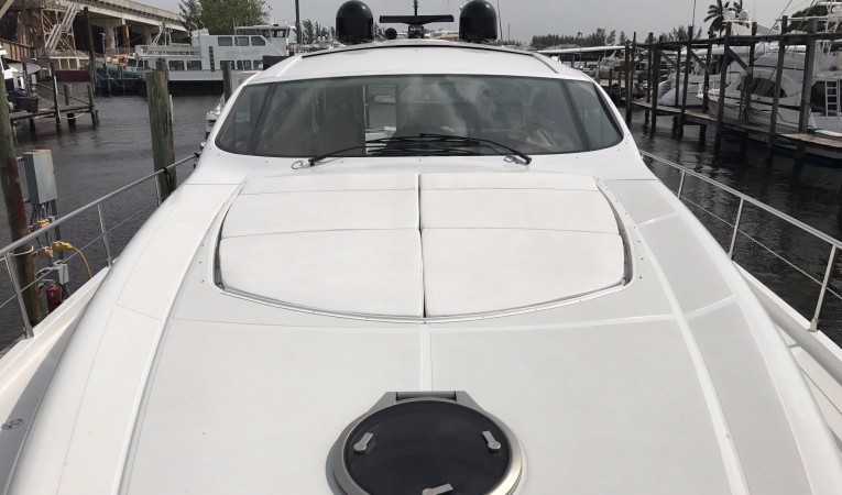 62 Pershing Bow Sun Pads