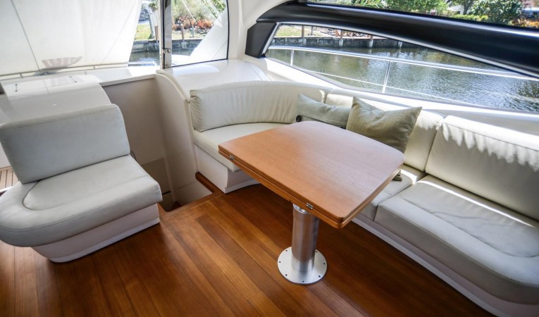62 Pershing Upper Salon looking aft