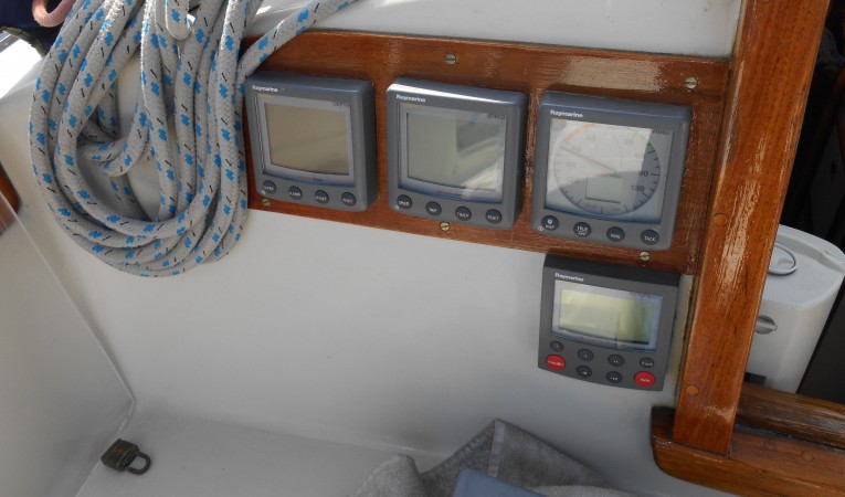 40 Pearson Instruments in cockpit