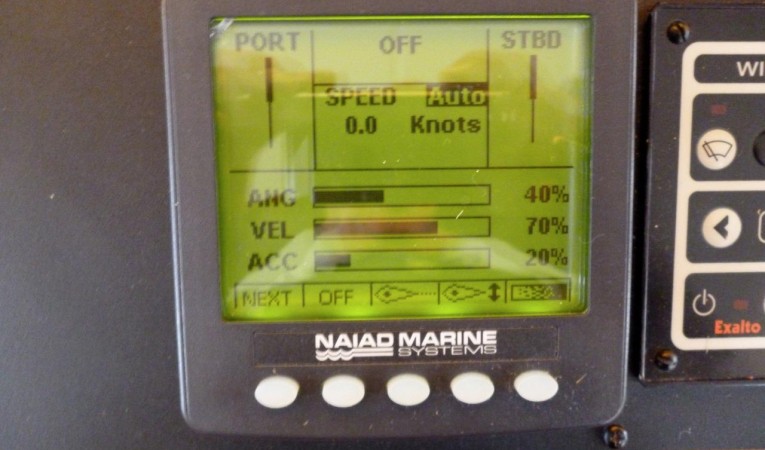 59 Grand Banks Naiad Stabilizer Controls