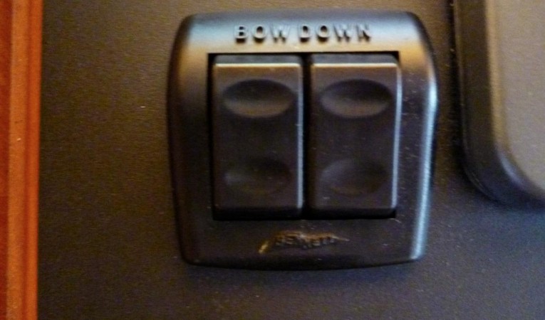 59 Grand Banks Trim Tab Controls