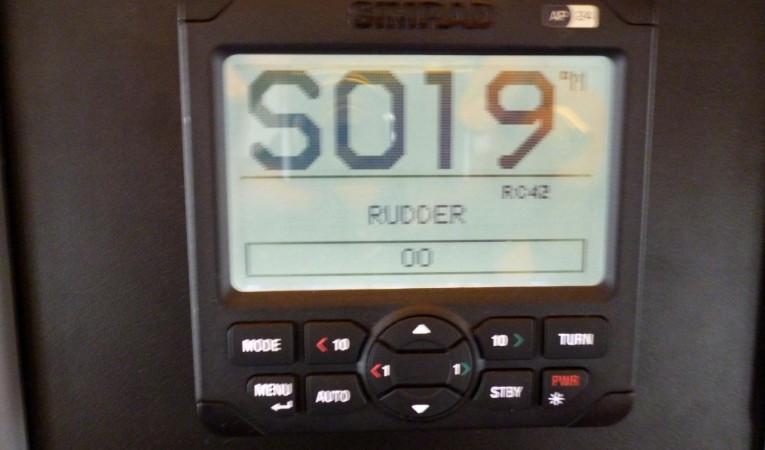 59 Grand Banks Rudder Indicator