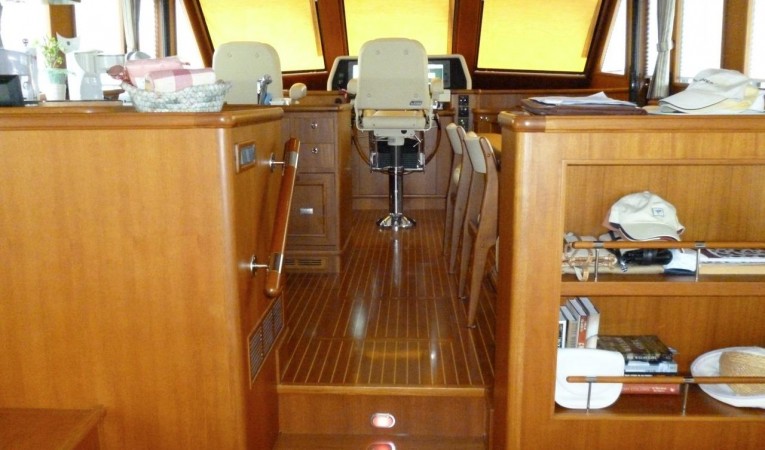 59 Grand Banks Raised Pilothouse looking forward