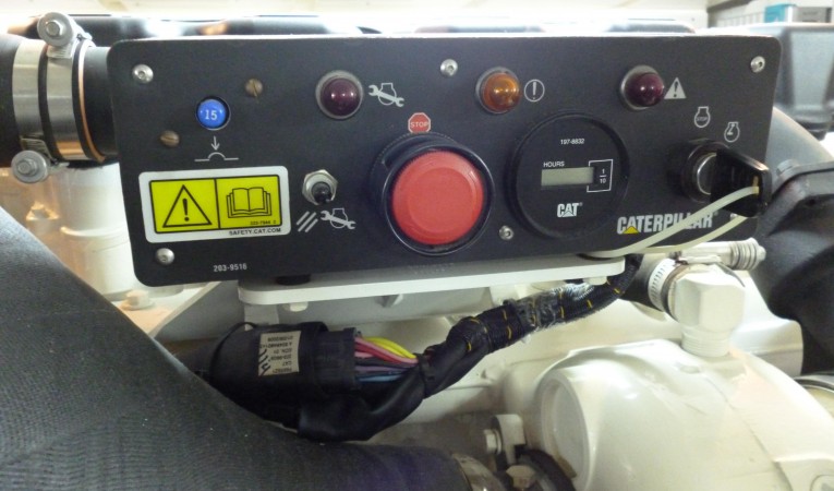 59 Grand Banks Engine Room